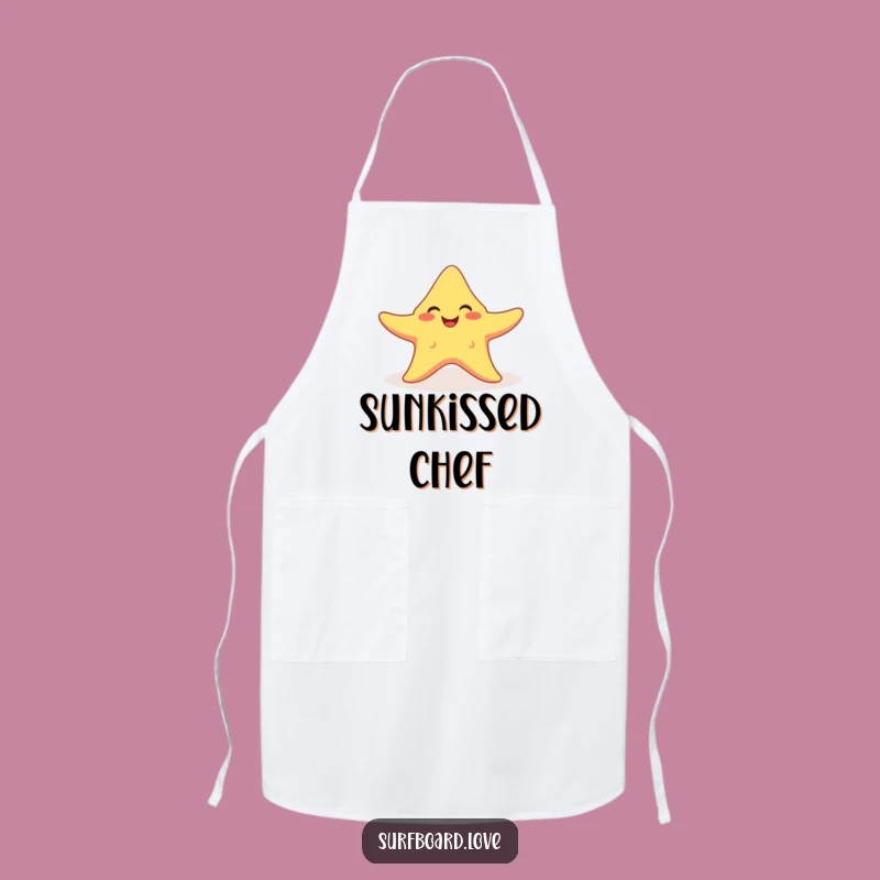 Funny Starfish Sunbeam Apron - Hilarious Kitchen Beach Wear